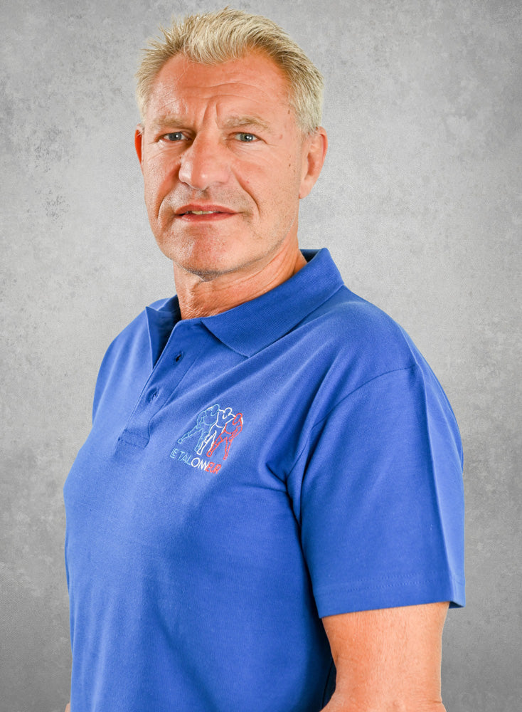 Polo bleu royal