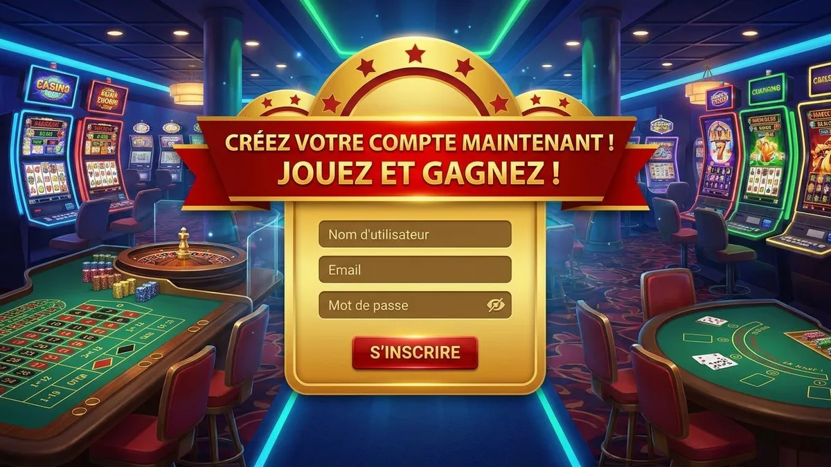 Inscription avec bonus