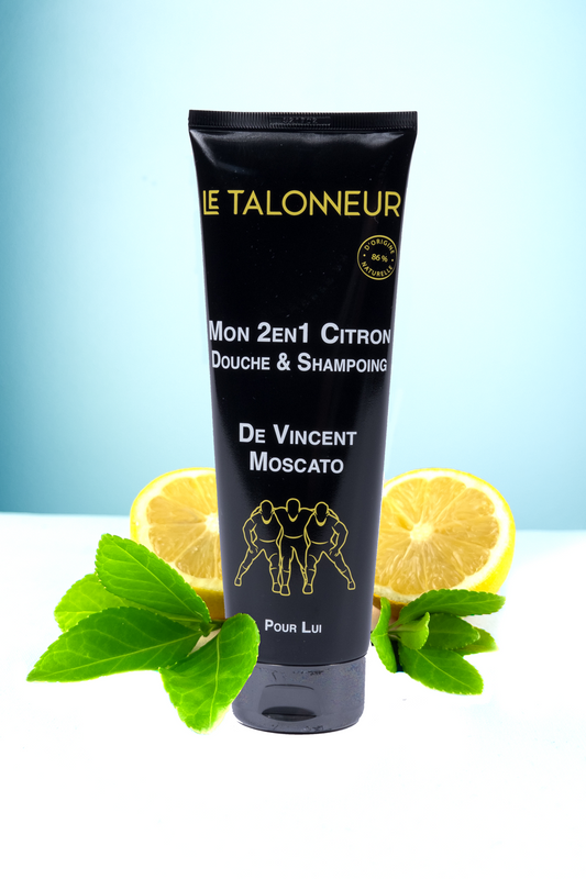 Mon 2en1 citron douche et shampoing de Vincent Moscato